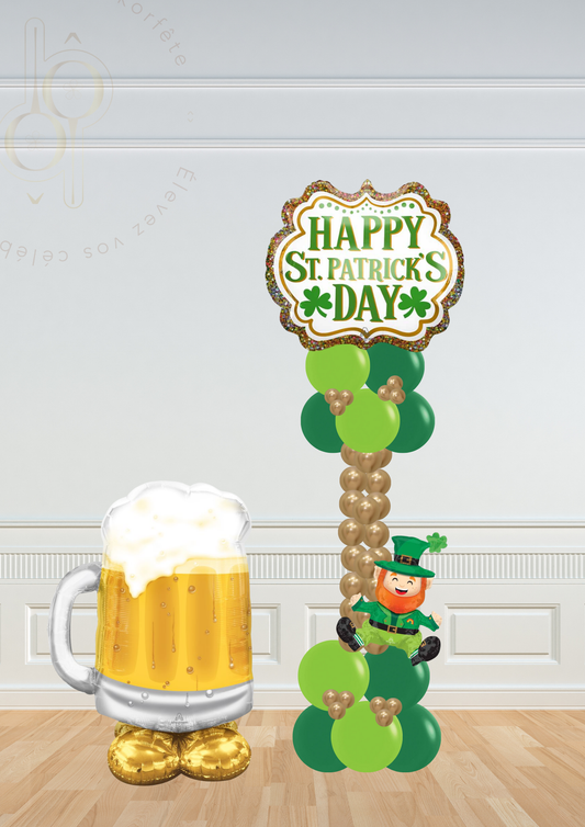 Combo Ballons Ambiance Irlandaise St. Patrick