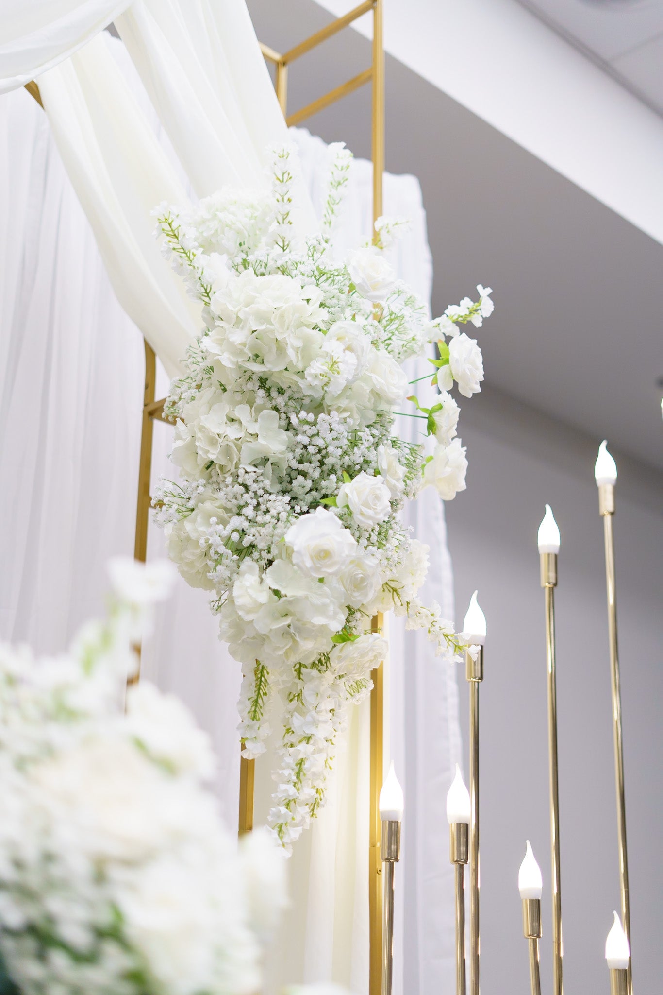 Mariage blanc et or - Tamara & Rency