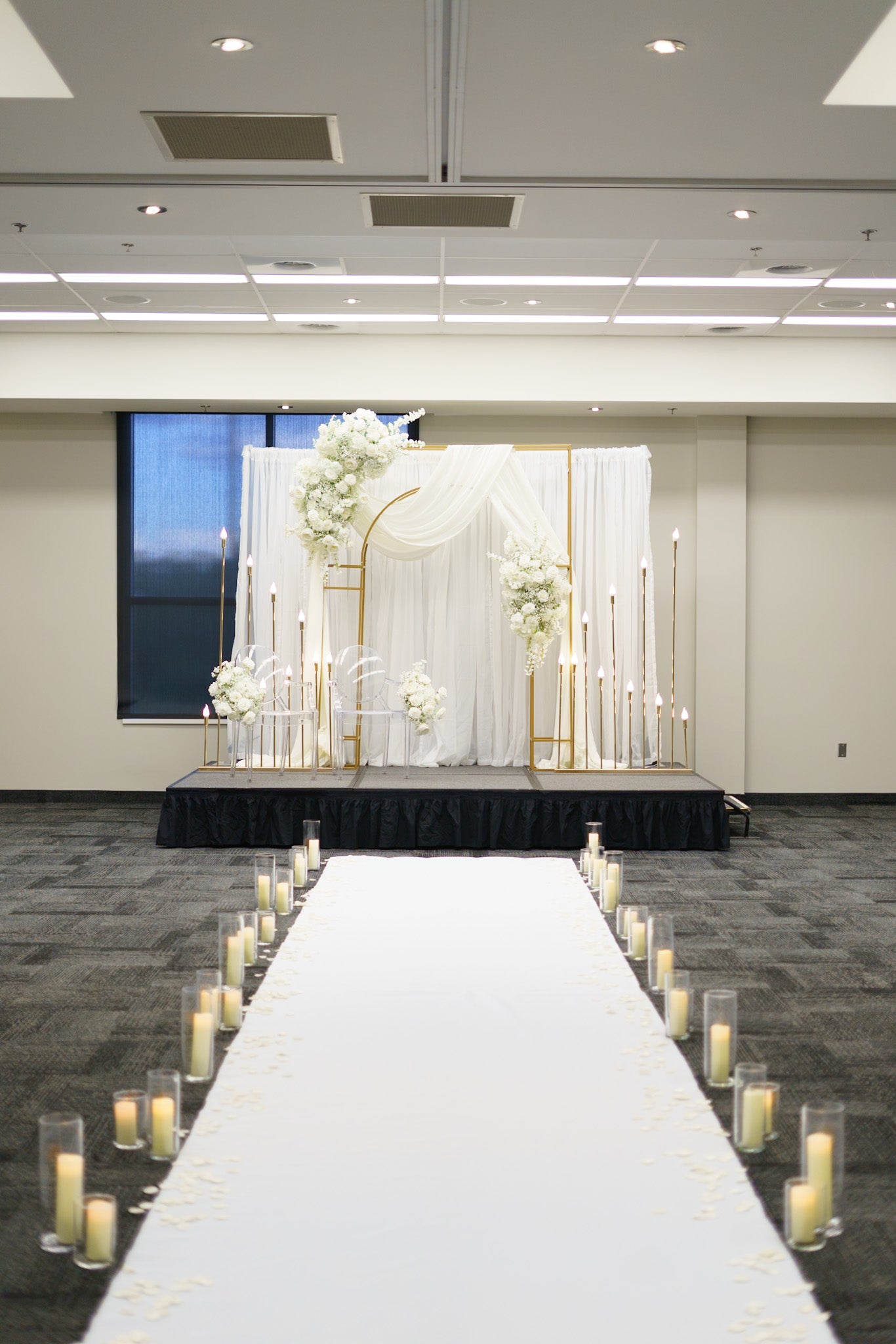 Mariage blanc et or - Tamara & Rency