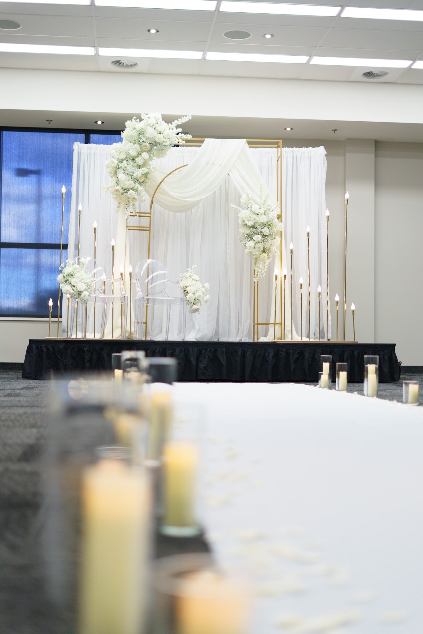 Mariage blanc et or - Tamara & Rency