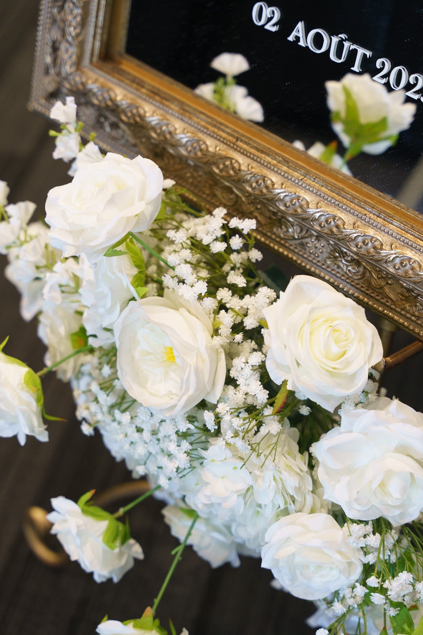 Mariage blanc et or - Tamara & Rency