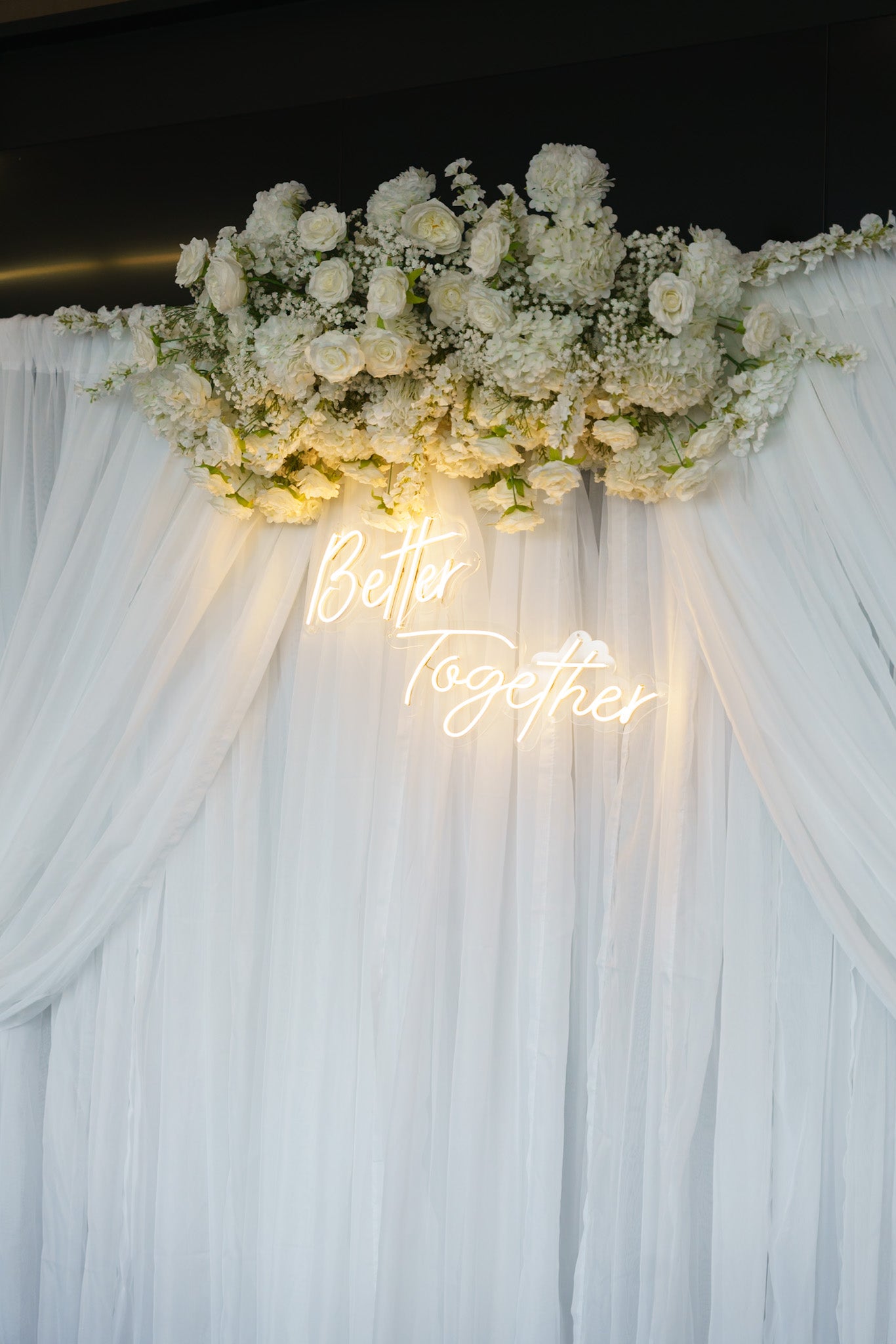 Mariage blanc et or - Tamara & Rency