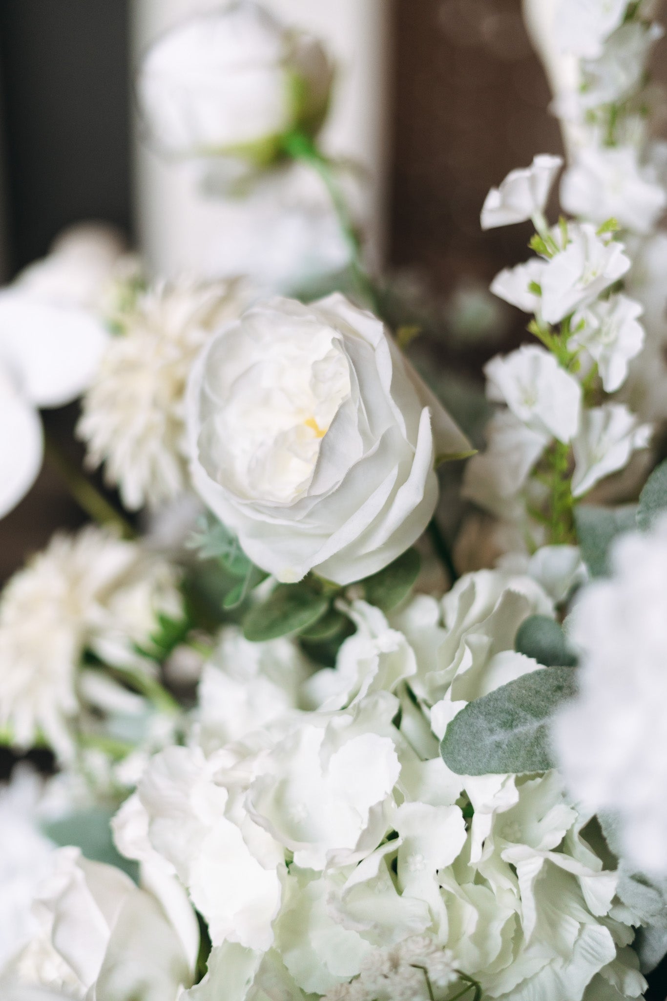 Mariage blanc chic et épuré - Dominic & Julie