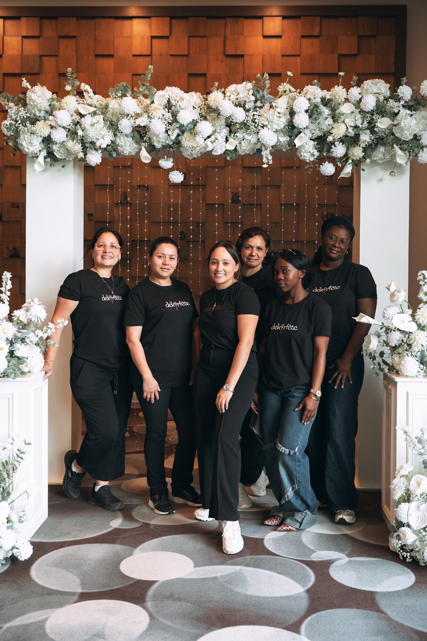 Mariage blanc chic et épuré - Dominic & Julie