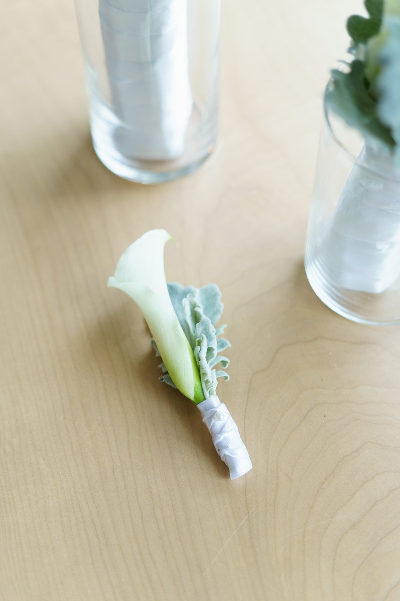 Mariage blanc chic et épuré - Dominic & Julie