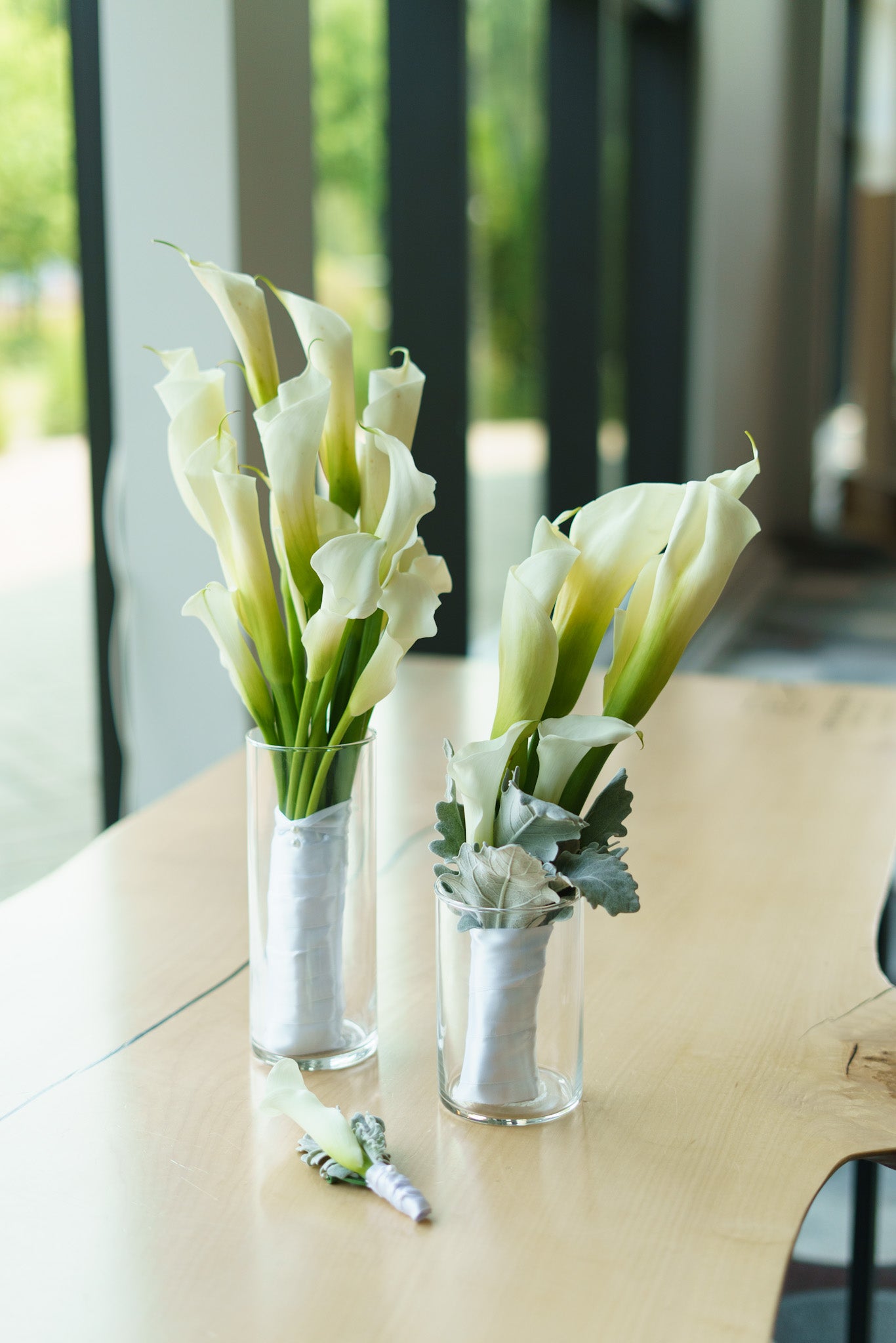 Mariage blanc chic et épuré - Dominic & Julie