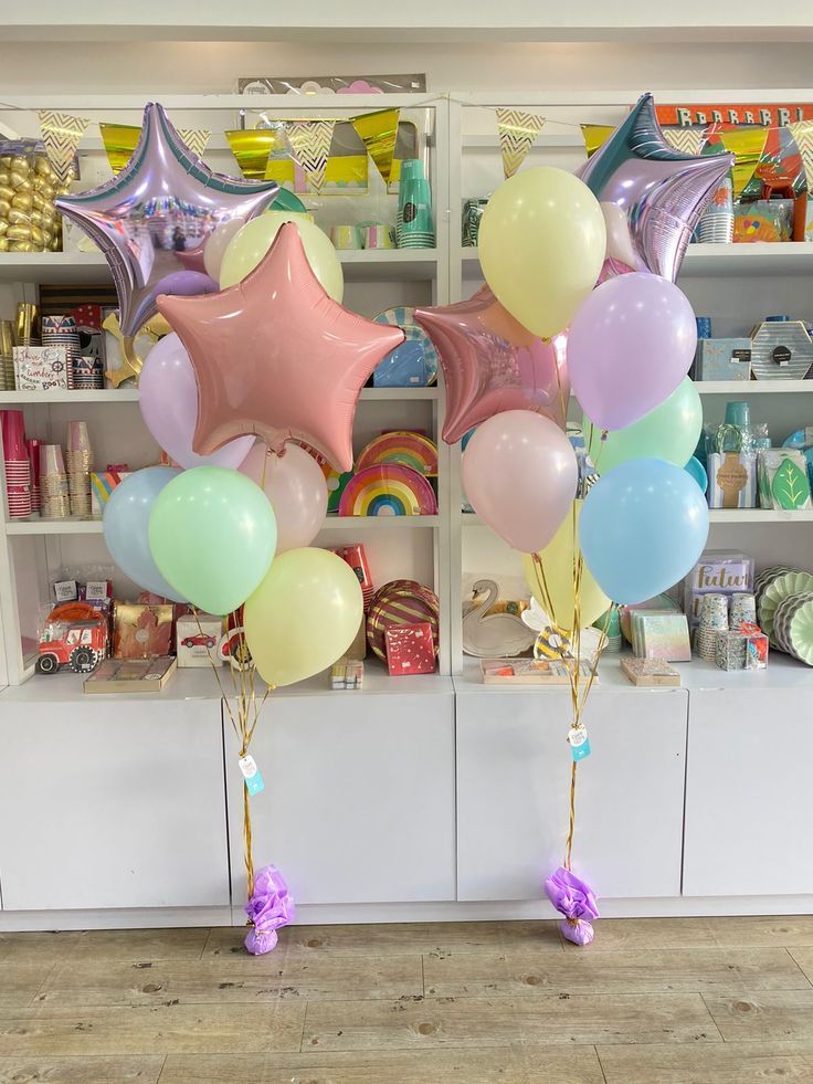 BOUQUET DE BALLONS ÉTOILE