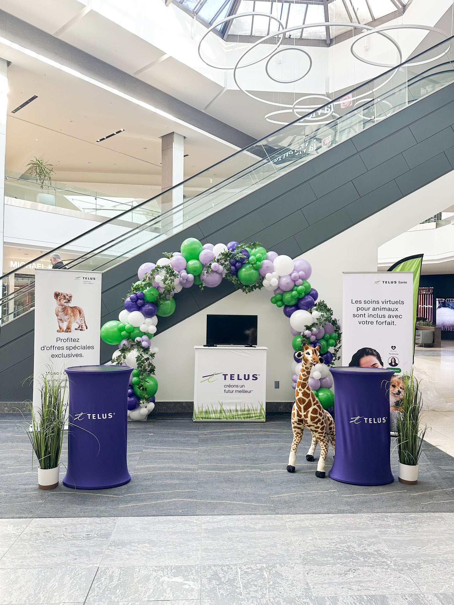 Kiosque Telus Galeries de la Capitale