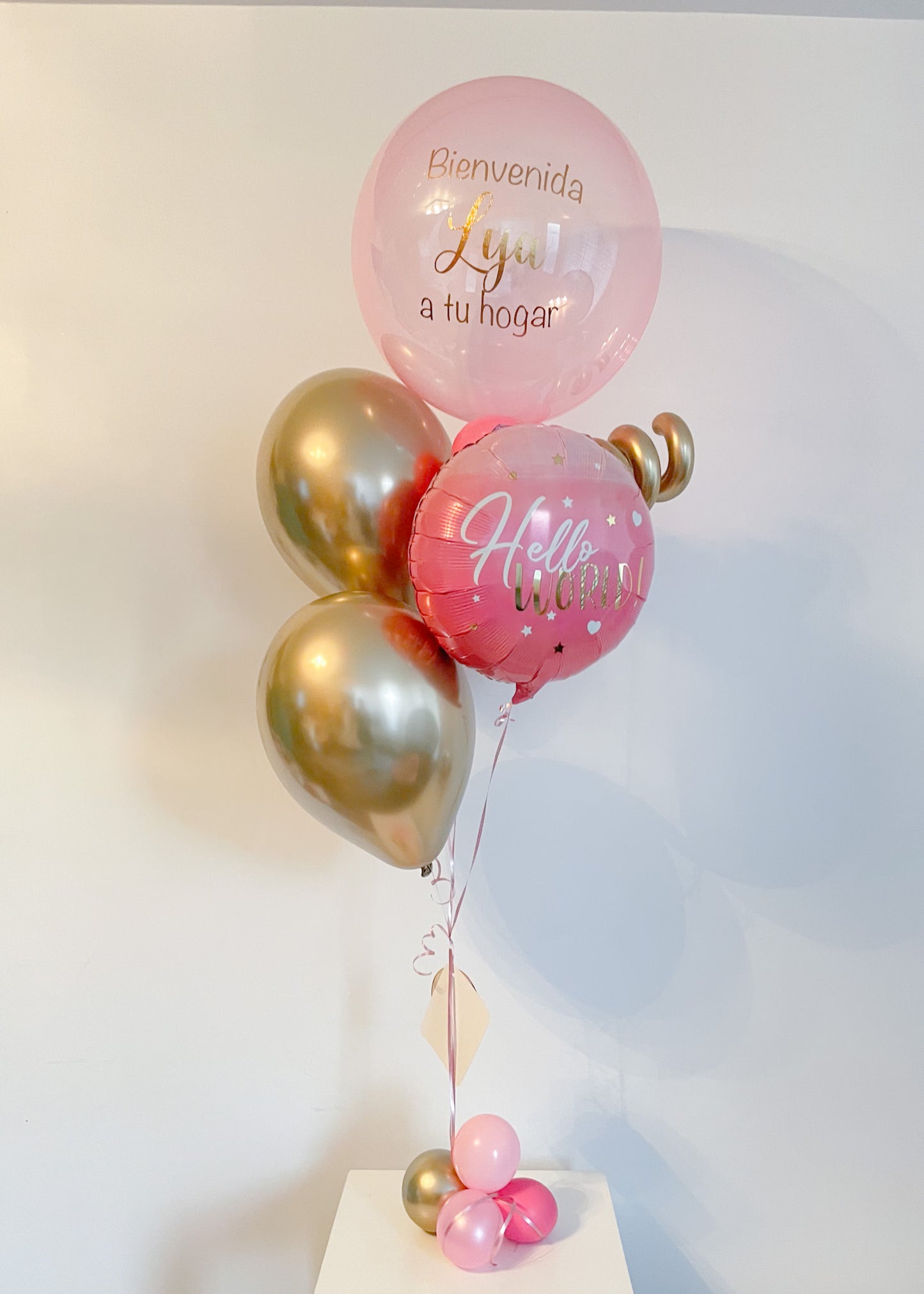 Bouquet bubble personnalisé