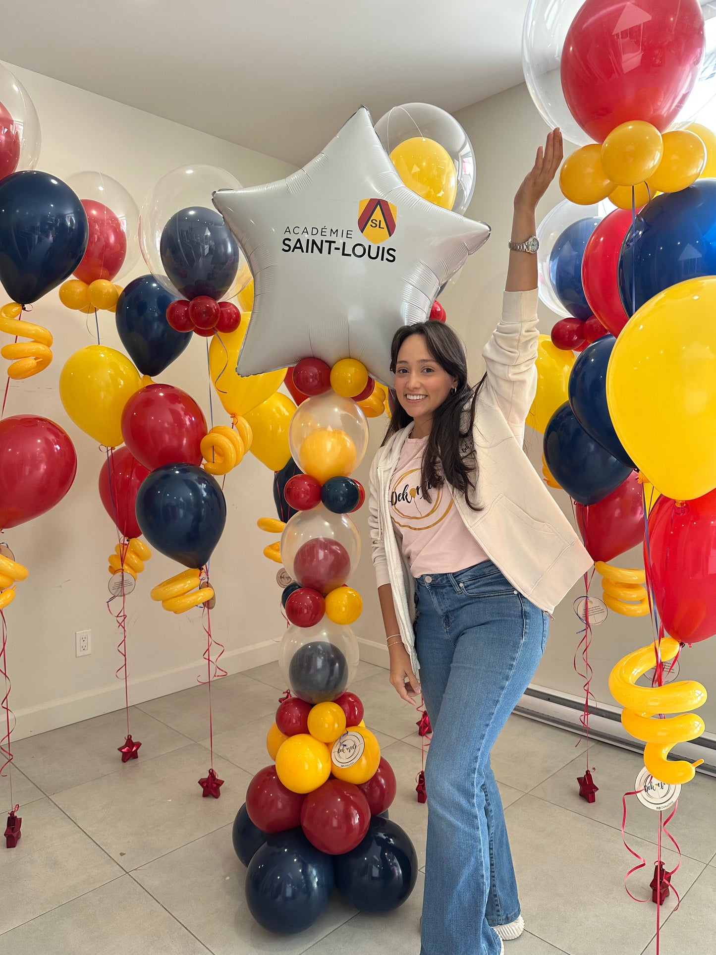 COLONNE ÉTOILE FLOTTANTE